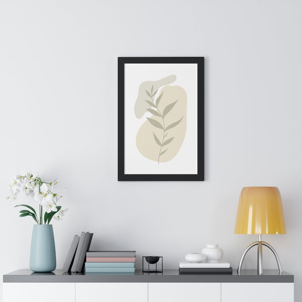 Modern Plant A Framed Vertical Poster