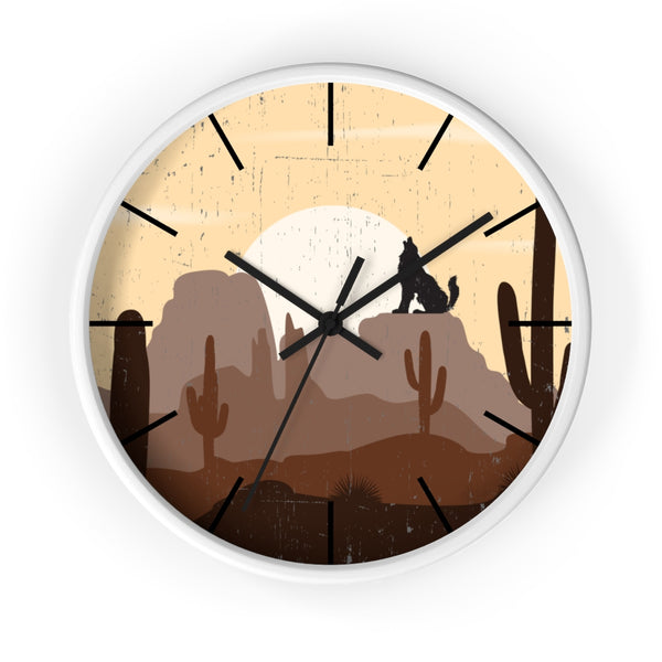 Wall Clock, Wolf Mountain Sunrise - Dakoda Goods & Co.