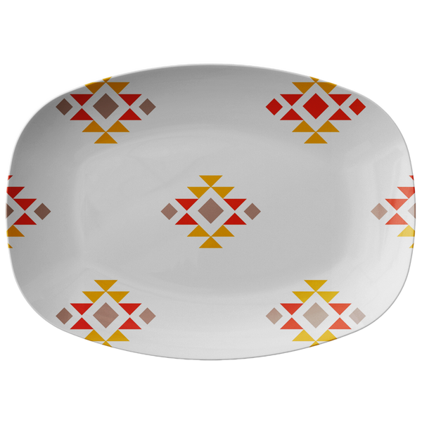Serving Platter Plastic Southwestern Bohemian Platter - Dakoda Goods & Co.