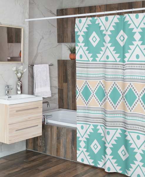 Shower Curtain, Southwestern, Bathroom Decor - Dakoda Goods & Co.
