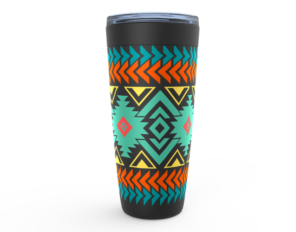 Travel Mug, Southwestern Tumbler, Aztec Tumblers - Dakoda Goods & Co.