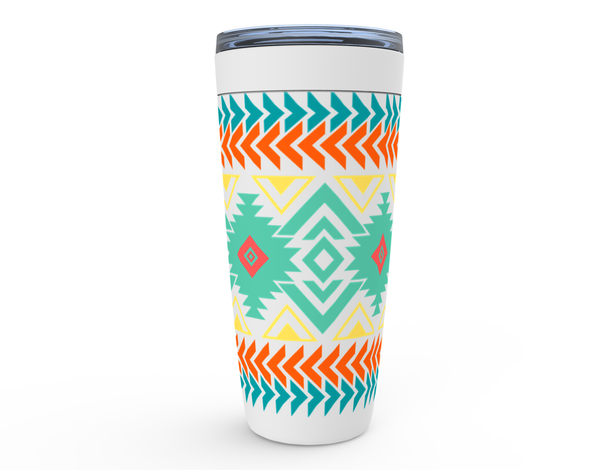Travel Mug, Southwestern Tumbler, Aztec Tumblers - Dakoda Goods & Co.