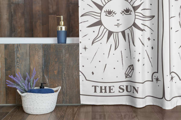 Shower Curtain Celestial Zodiac Bathroom - Dakoda Goods & Co.